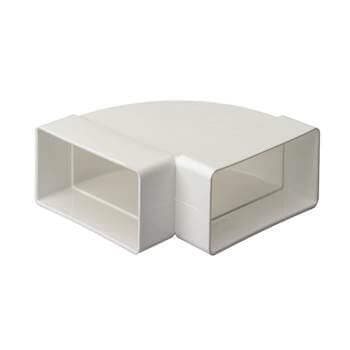 Monsoon Rectangular Ventilation Duct Horizontal Elbow - 110mm x 54mm