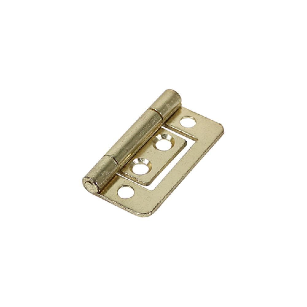 Timco 434464 Flush Hinge (105) - Electro Brass 38 X 28