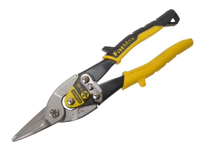 Stanley® 2-14-563 Yellow Aviation Snips Straight Cut 250Mm (10In)
