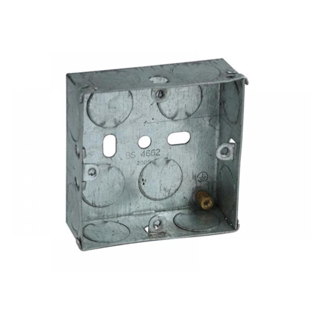 Axiom Electrical MB116 Metal Switch Box 16Mm (Pack 20)