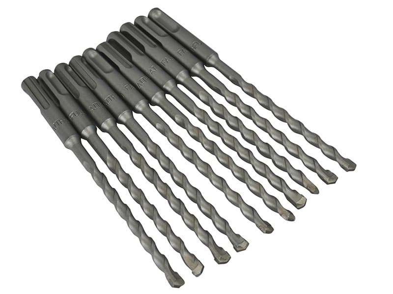 Faithfull Sds Plus Drill Bit 7Mm Ol: 160Mm Wl: 100Mm Bulk 10