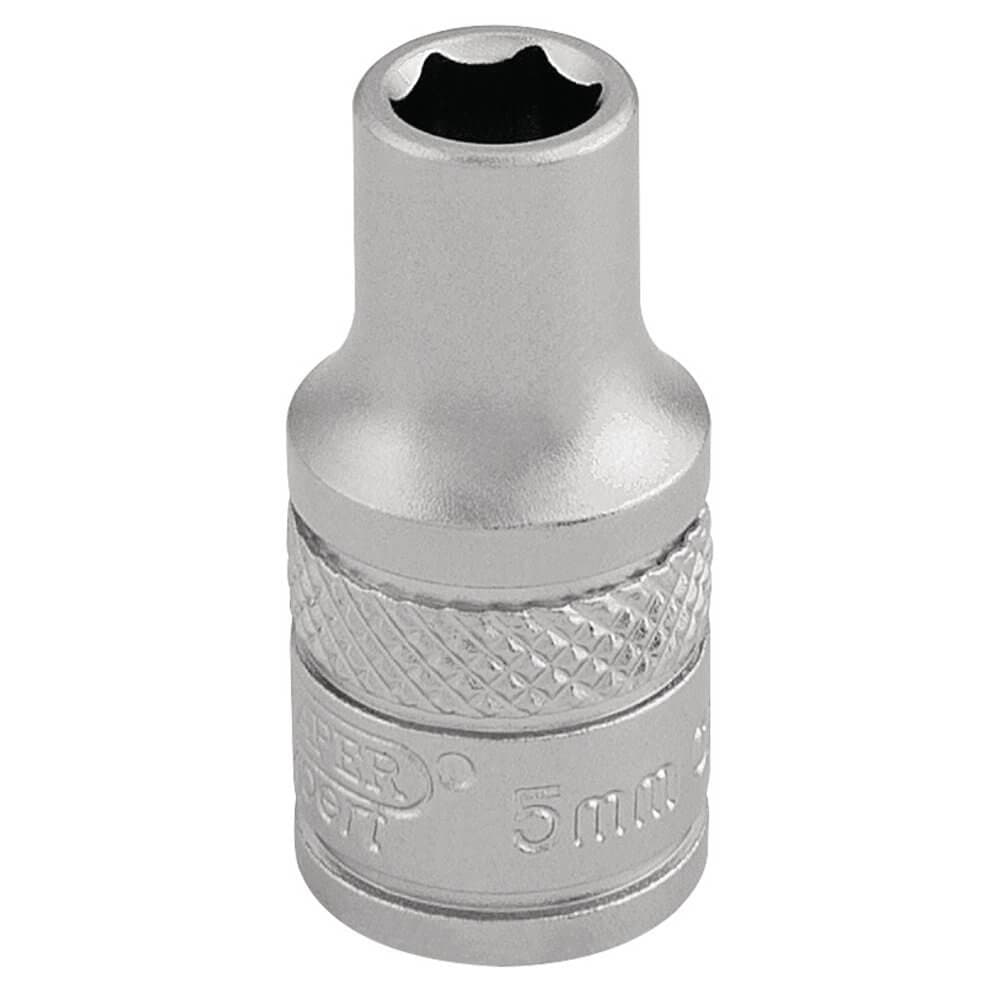 Draper Expert 16508 Socket 1/4in Sq. Dr. 5Mm each