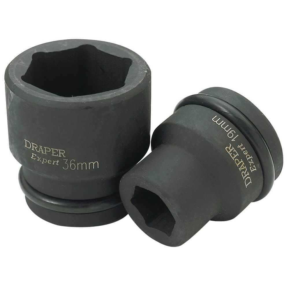 Draper Expert 28660 Hi-Torq® 6 Point Impact Socket 3/4in Sq. Dr. 19Mm each