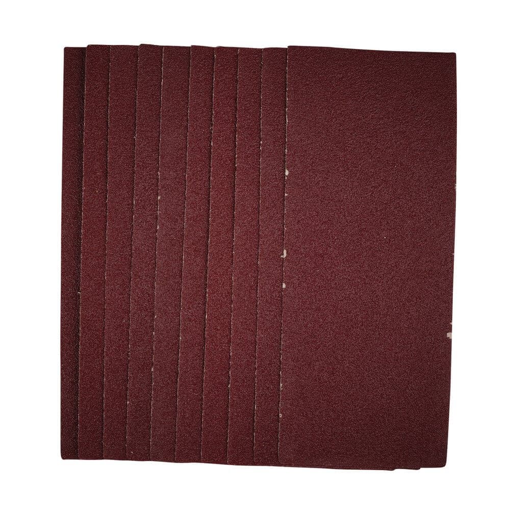 Draper 55737 1/3 Sanding Sheets 93 X 230Mm 40 Grit (Pack Of 10) each 1