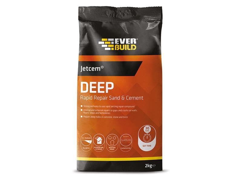Everbuild Sika 620326 Jetcem Premix Sand & Cement 2Kg