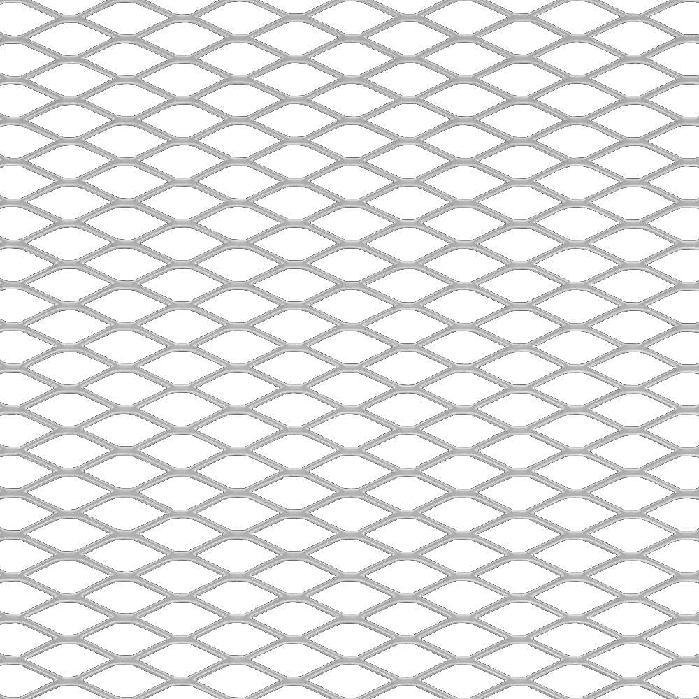 MMRB 55 Raised Metal Mesh Lay In Ceiling Tiles RAL 9010 White 595mm x 595mm