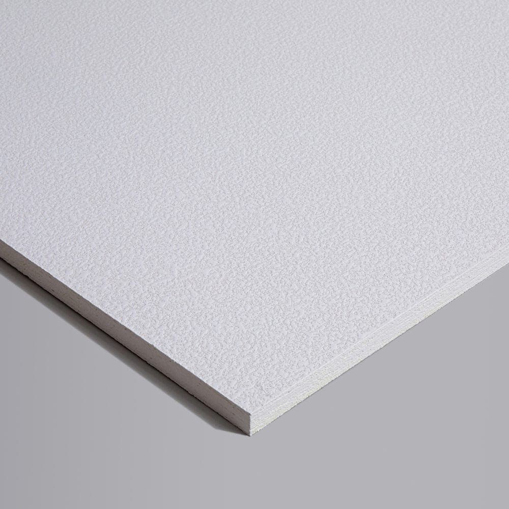Zentia Armstrong Hydrabloc Ceiling Tiles Board Edge 600mm x 600mm - Pack of 40 | 14.4m2 - BP3687M6G