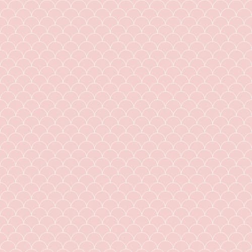 Acrylic Wall Panel - 896mm x 2400mm x 4mm Scallop Blush