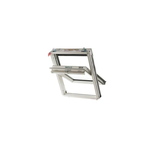 Keylite Hi-therm Centre Pivot Roof Window White Finish 1340mm x 980mm WCP09HT