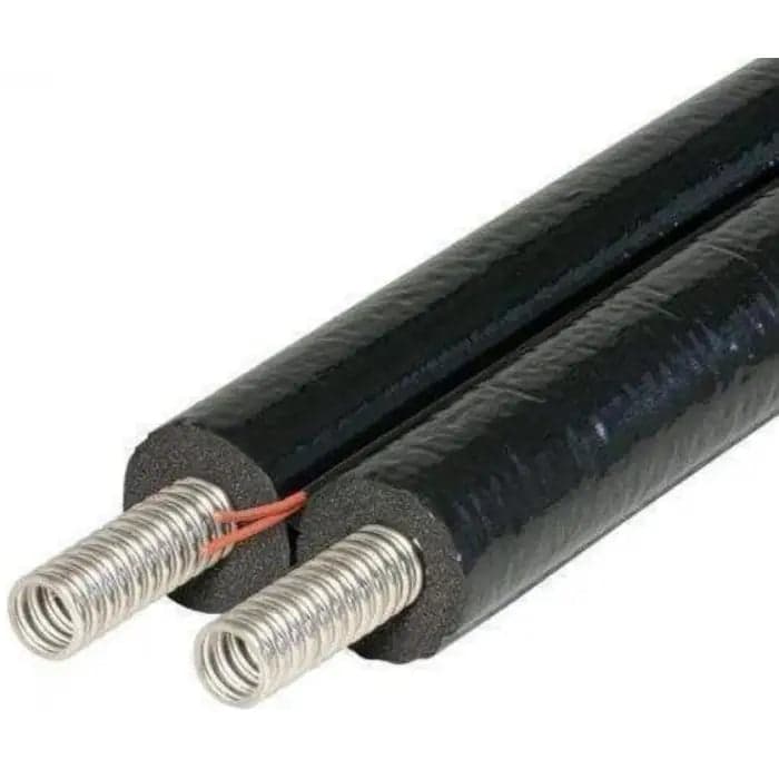 Kaiflex Solar EPDMplus 2in2 Pre-Insulated twin pipe 14mm Black Twin Pipe
