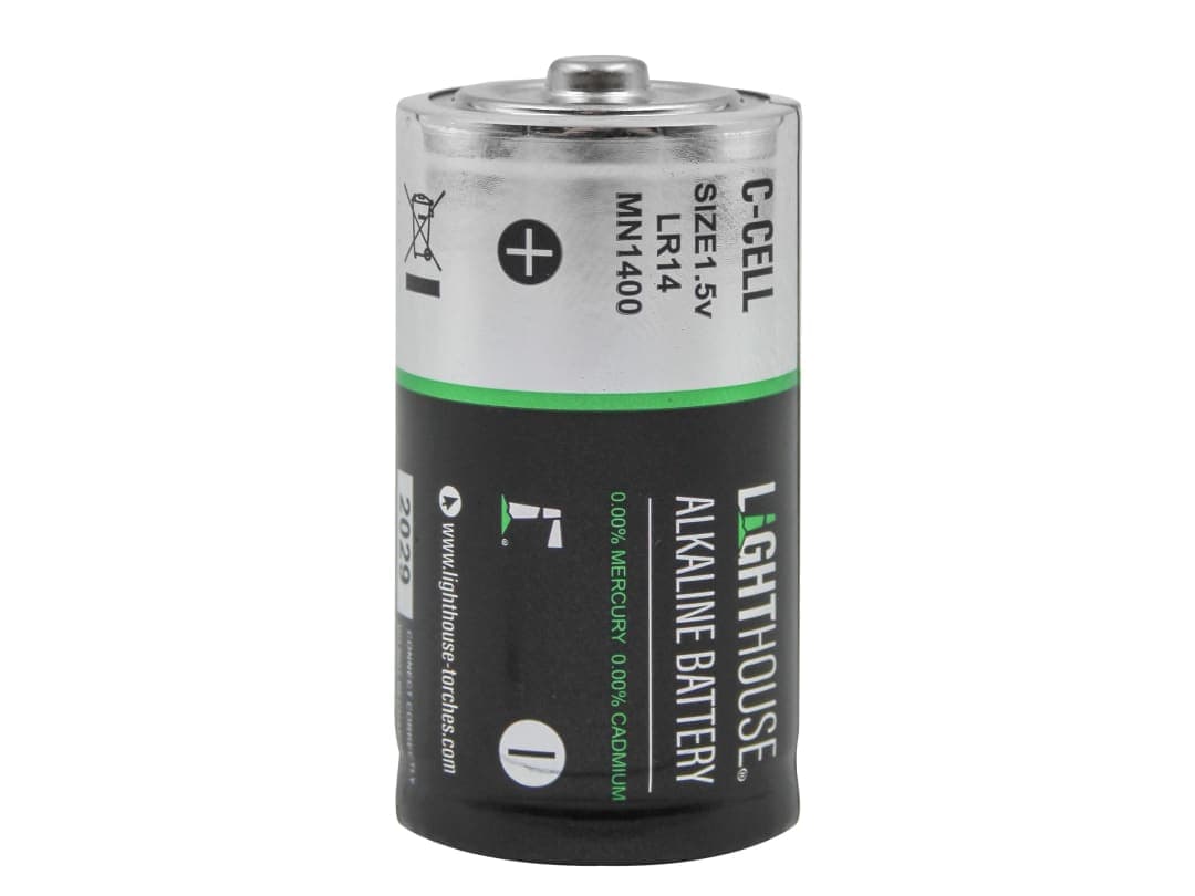 Lighthouse C LR14 Alkaline Batteries 6200 mAh (Pack 2) LR14