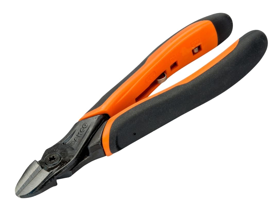 Bahco 2101G ERGO™ Side Cutting Pliers Spring In Handle 140mm (5.1/2in) 2101G-140