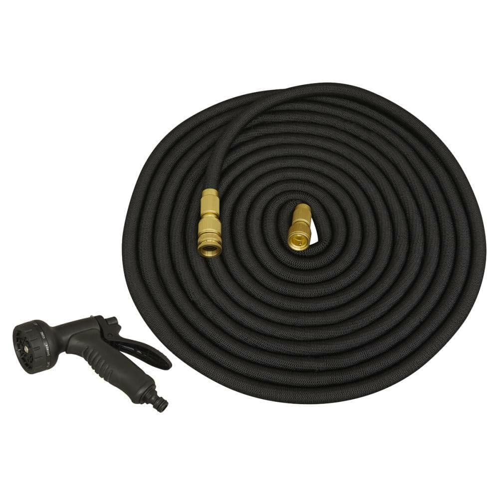 Sealey GH15E Ø17Mm Expandable Garden Hose Black 15M Premium