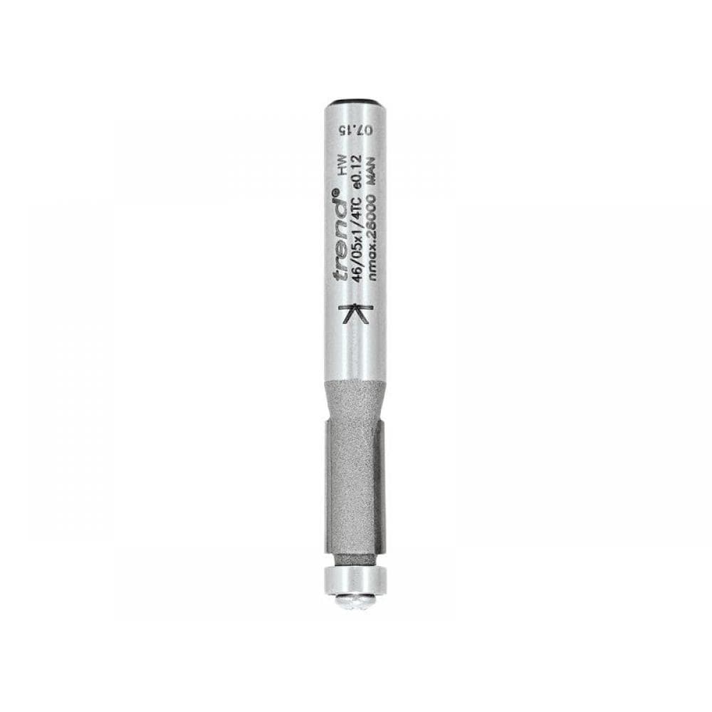 Trend 46/05X1/4TC 46/05 X 1/4 Tct 90° Template Profiler 6.3 X 12.7Mm