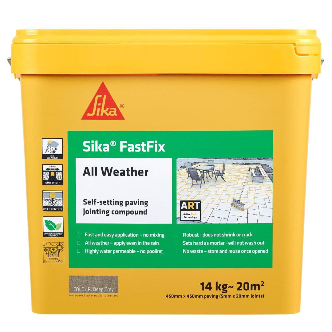 Sika Fastfix All Weather Deep Grey 14Kg