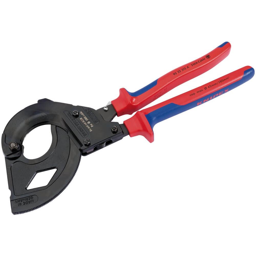 Knipex 82575 95 32 Ratchet Action Cable Cutter For Swa Cable 315Mm 315A each
