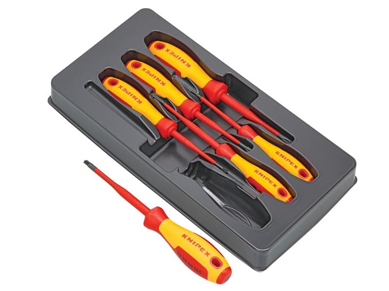 Knipex 00 20 12 V05 Vde Screwdriver Set 6 Piece