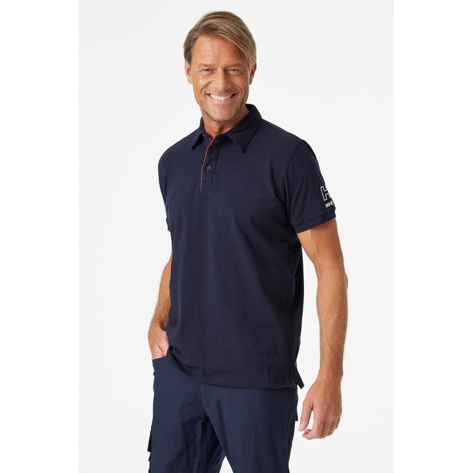 Helly Hansen Workwear Kensington Polo Size S Navy 36453-67947-03