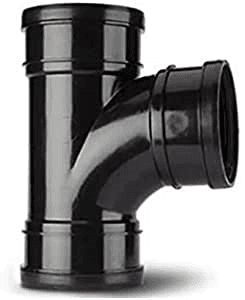 Davant 110Mm Ring Seal Soil D/S Access Tee Lt Grey RS12G