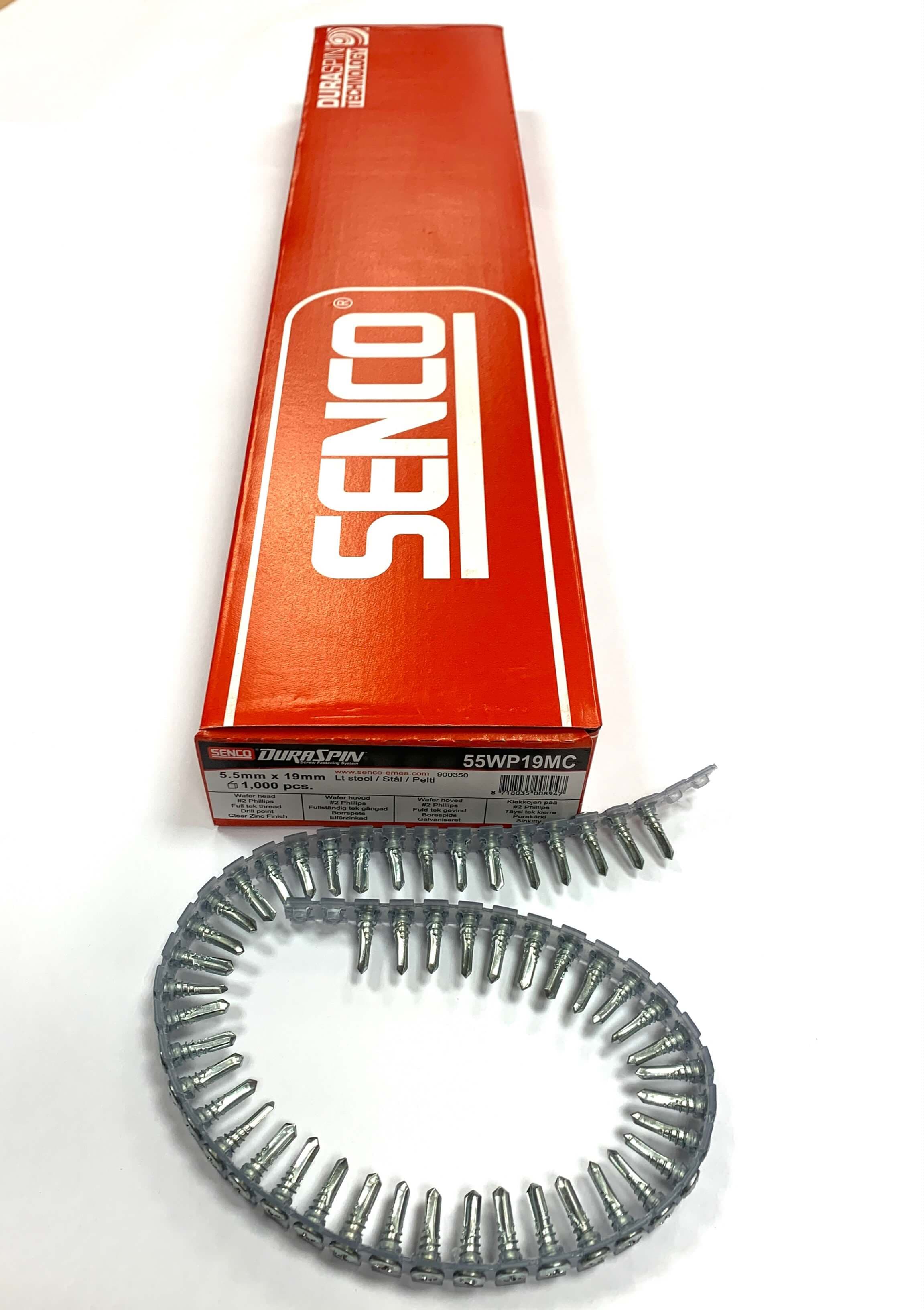 Senco 55WP19MC Collated Steel To Steel Screw (Up To 3Mm) Ph2 5.5 X 19Mm BOX 1000