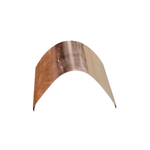 Copper Curved / Half Round Roof Ridge - 230mm Side x 2.4mtr