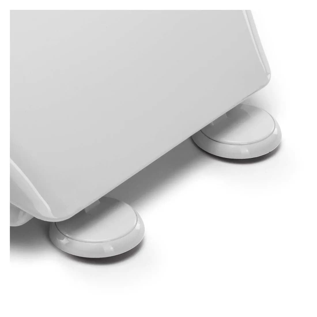 Croydex Huron Toilet Seat Sit Tight Plastic Hinge White