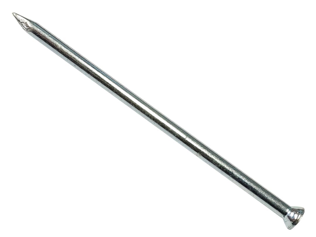 ForgeFix Don Quichotte Light Gauge Masonry Nail, Zinc Galv. 2.5 x 50mm (Box 100) DONMN2550