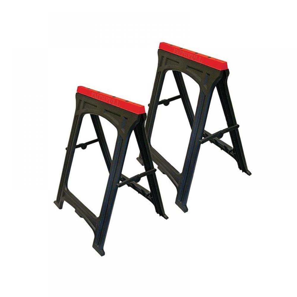 Faithfull Plastic Trestles Height 82Cm X Length 57Cm (Twin Pack)