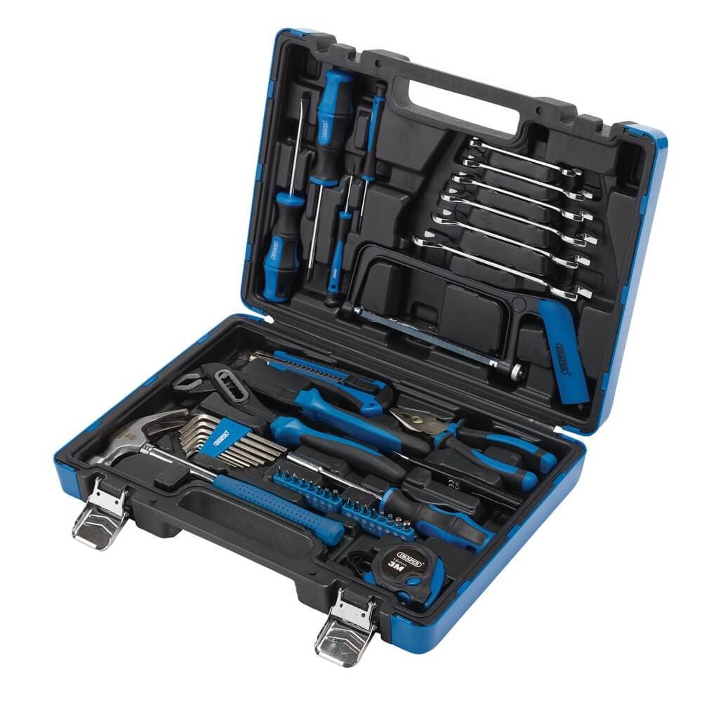 Draper 28106 Tool Kit Blue (58 Piece) each 59