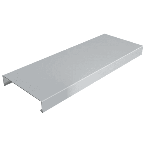 Aluminium Coping for 241-300mm Wall - 360mm x 3mtr Painted