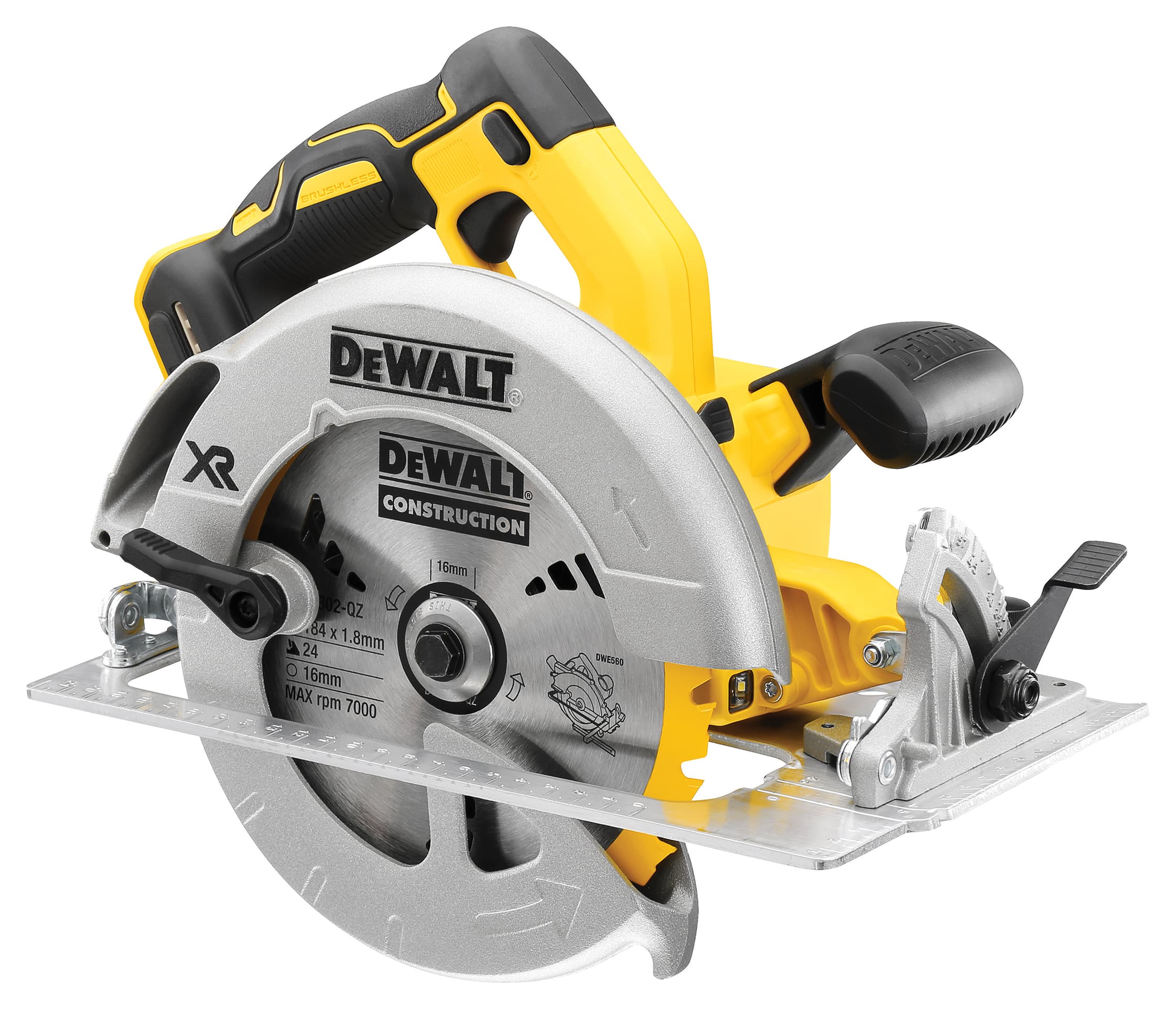 DeWalt 18V Xr Brushless 184mm Circular Saw Bare DCS570N-XJ