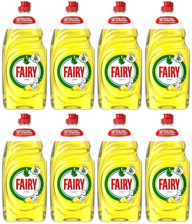 8 x Fairy Liquid Lemon - 1015ML