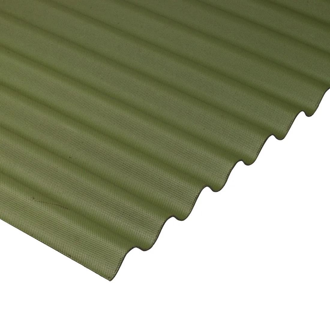 Bitumen Roof Sheet 2M X 930Mm Green