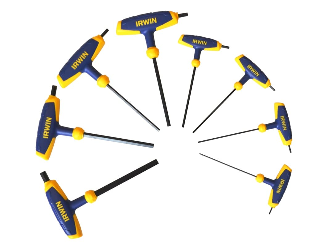 Irwin IRWIN® Metric T-Handle Hex Key Set, 8 Piece T10771