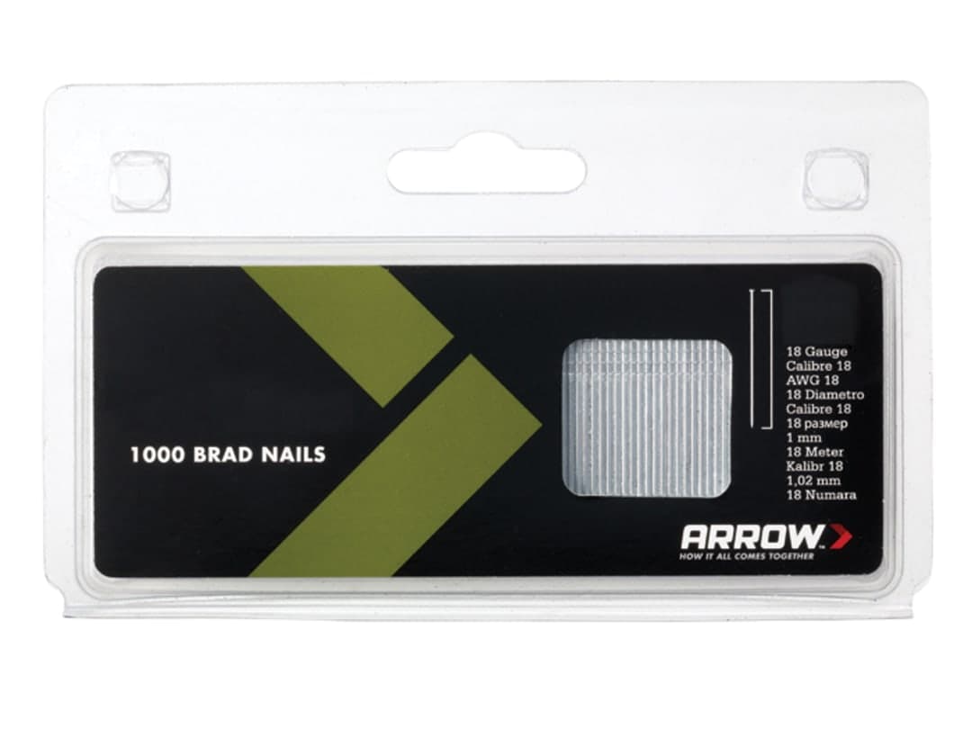 Arrow BN1832 Brad Nails 50mm 18g (Pack 1000) ABN1832