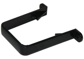 FloPlast Square Downpipe Clip - 65mm Black