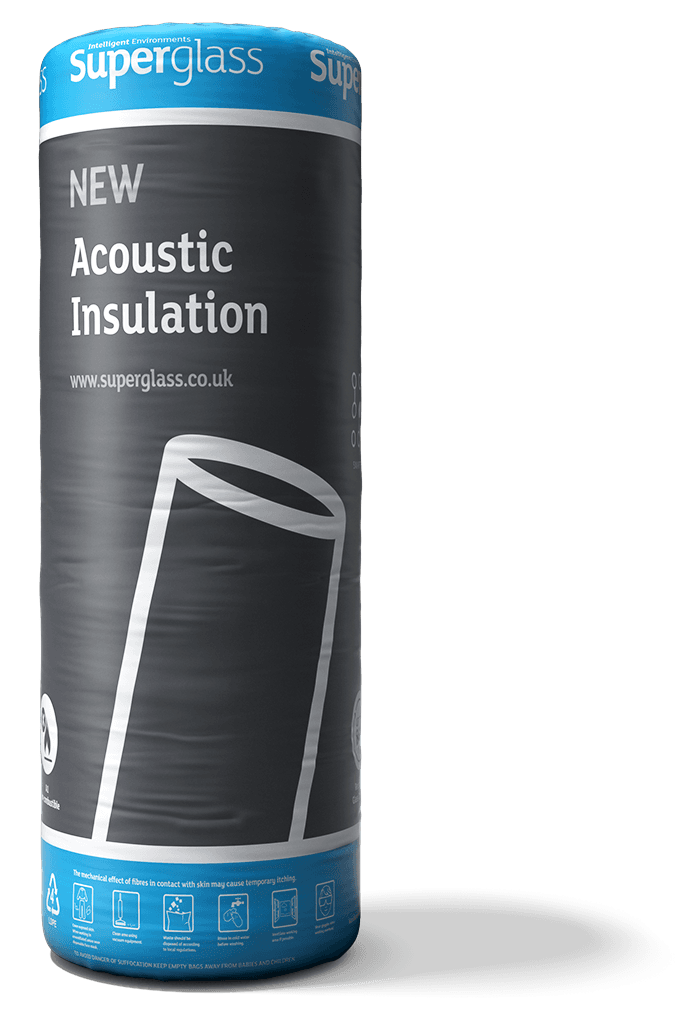 Superglass Acoustic Insulation 18kg 50mm (15.6m² per Roll)