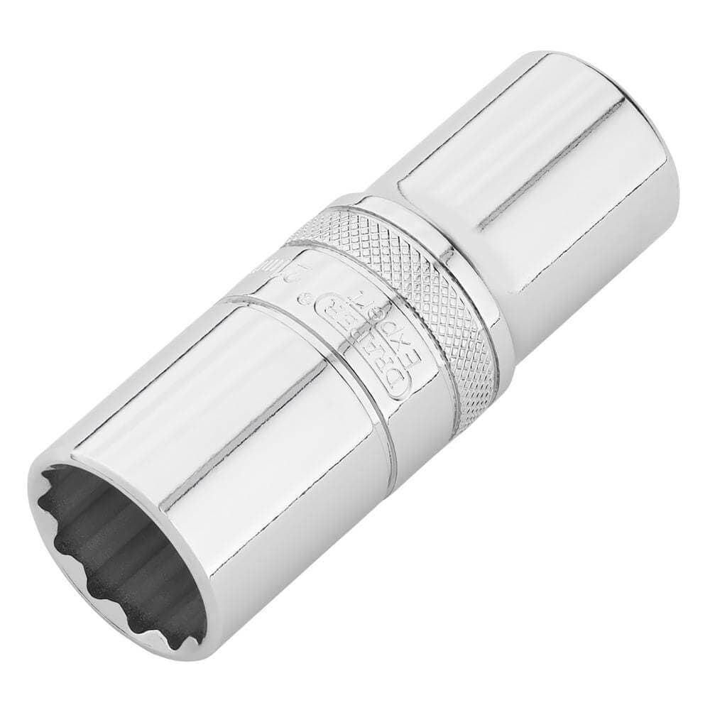 Draper Expert Hi-Torq® 12-Point Metric Deep Socket 1/2in Sq. Dr. 21Mm Pk 1 22422