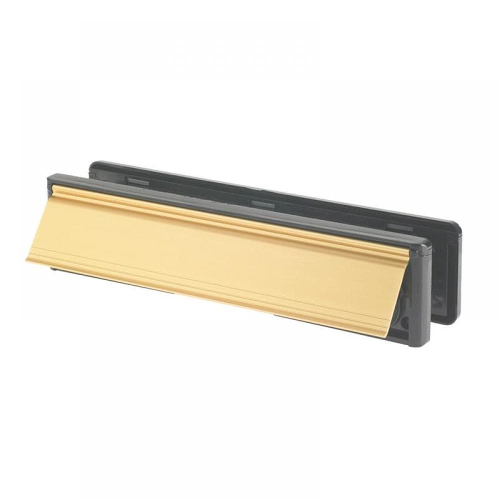 Yale Locks YLP44-06/34-CP Letter Plate Gold (Visi-Packed) 300Mm (12In)