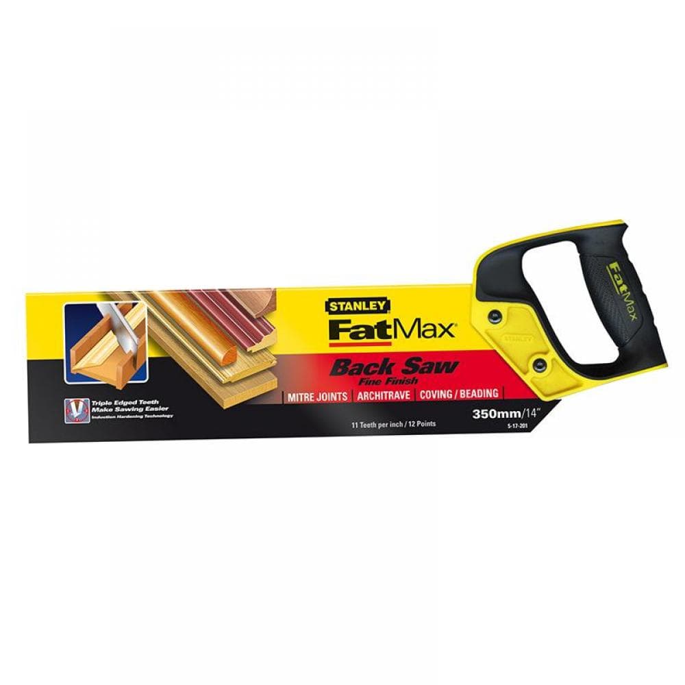 Stanley® 2-17-201 Fatmax® Tenon Back Saw 360Mm (14In) 11 Tpi
