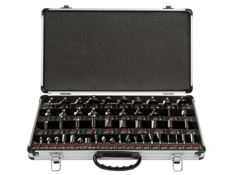 Trend SET/SS50X1/4TC 1/4In Tct Router Bit Starter Set 50 Piece