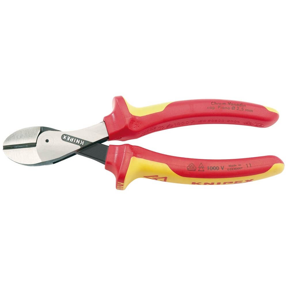 Knipex 54087 73 08 160Uksbe Vde Fully Insulated ft X Cutft High Leverage Diagonal Side Cutters each