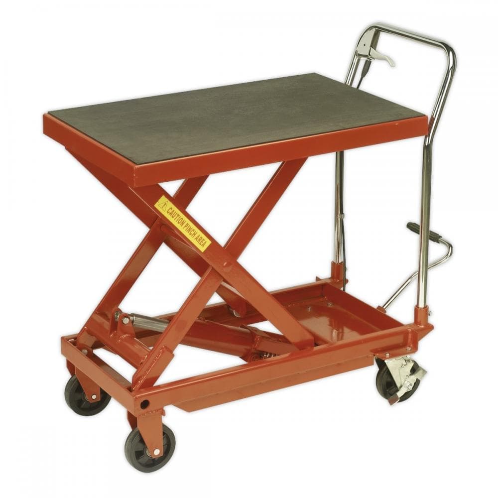 Sealey HPT500 Hydraulic Scissor Lift Platform Table 500Kg