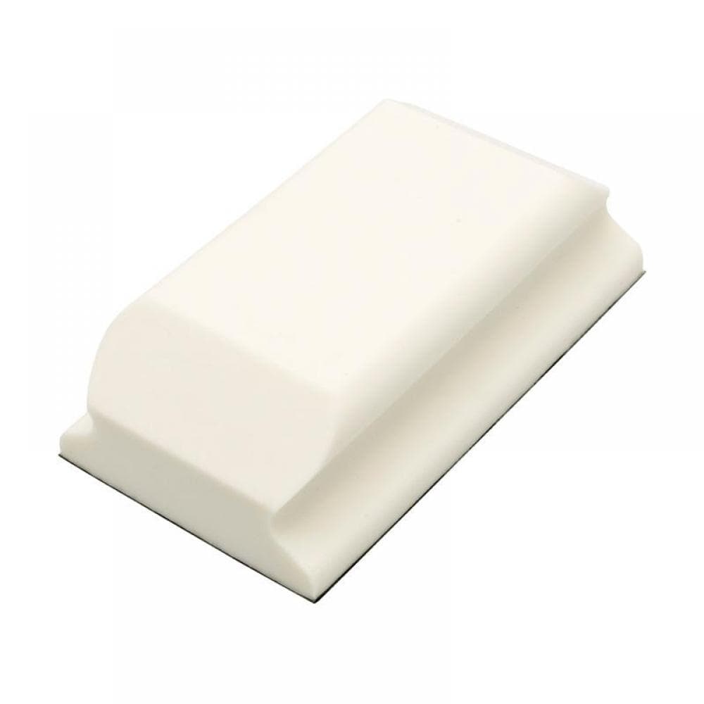Flexipads World Class 93070 Hand Sanding Block Shaped White Pur Grip® 70 X 125Mm