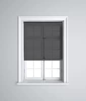 newblinds.co.uk Essence Fr 1% Black 3m Extra Wide Electric Roller Blinds PVC