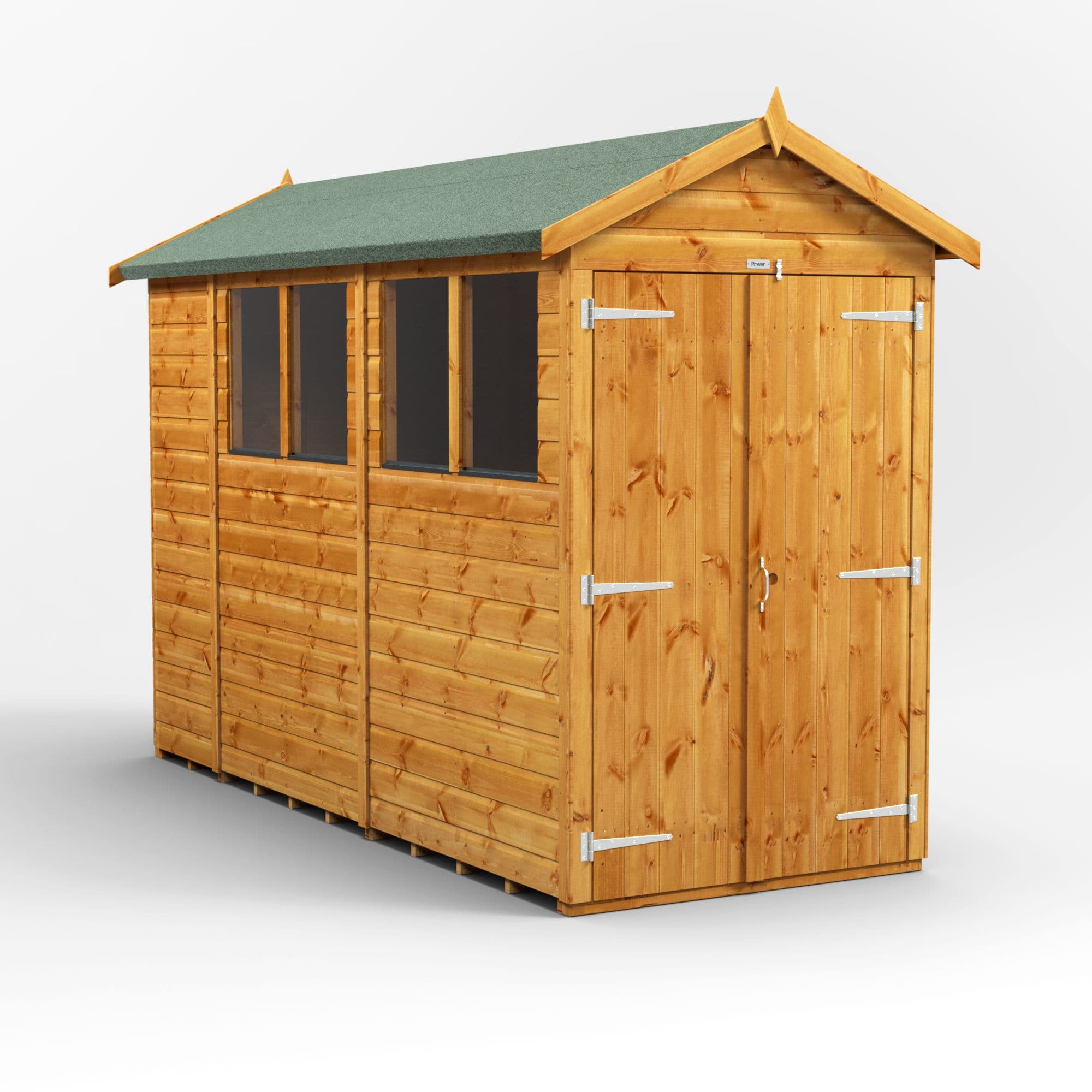 10 x 4 Power Apex Double Door