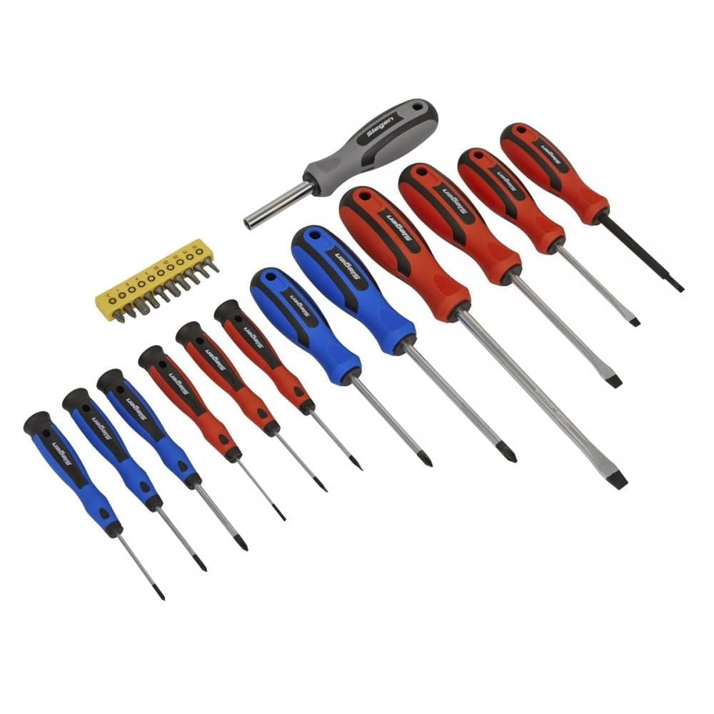 Sealey S0598 Soft Grip Screwdriver & Bit Set 23Pc