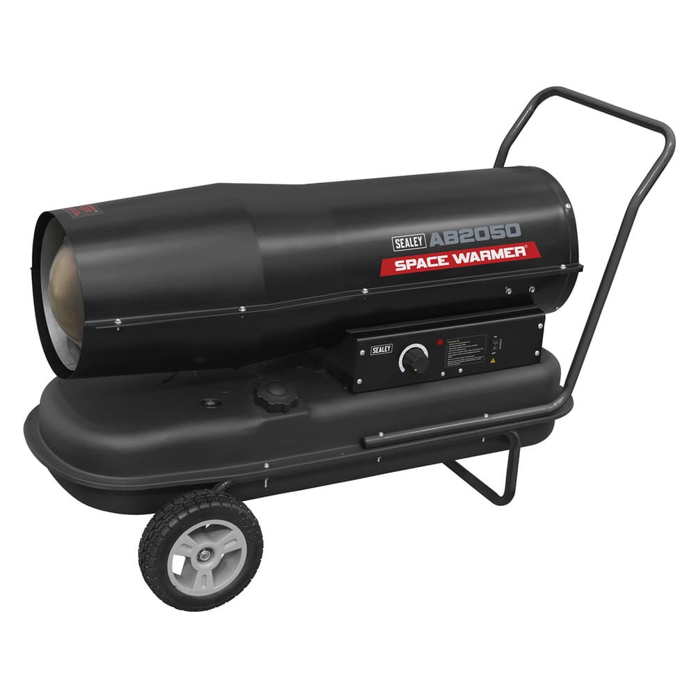 Sealey AB2050 Space Warmer® Kerosene/Diesel Heater 205 000Btu/Hr With Wheels
