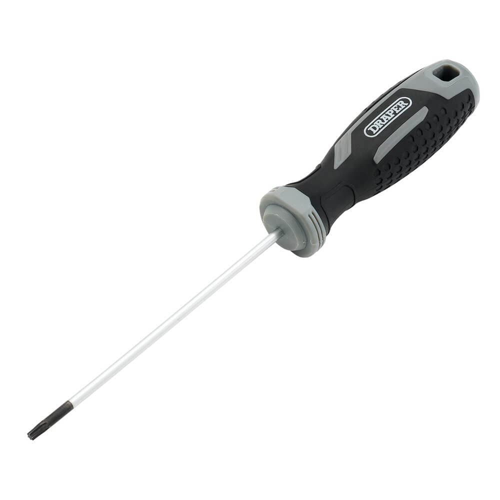 Draper Tx-Star® Soft Grip Screwdriver T10 X 100Mm Pk 1 13396