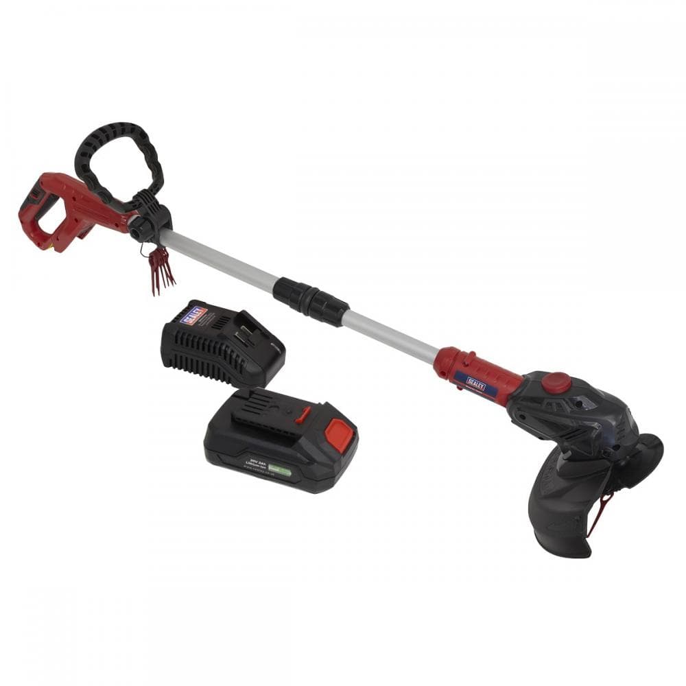 Sealey CS20VCOMBO2 Strimmer Cordless 20V Sv20 Series With 2Ah Battery & Charger